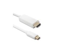 Qoltec Kabel USB 3.1 typ C męski/ HDMI A męski 4K Alternate mode 1m
