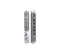 50199-QOL1 50199 Power Strip: Fusing Sockets: 6 230VAC 10A Grey 5m QOLT