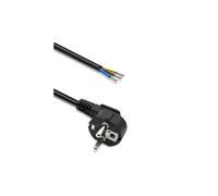 Qoltec Power Cable Angled Plug SCHUKO CEE 7/7 54610
