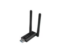 Qoltec Szybki bezprzewodowy Adapter USB DUAL Wi-Fi 2 x 2dBi Standard AC USB 3.0