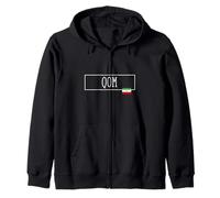 Qom Country Iran Family Trip Iranian Kids Men Women Zip Hoodie