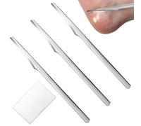 QOMJUFA 3pcs Professional Pedicure Knife - Callus Slicer Blades Stainless Steel Callus Remover Callus Scraper Callus Scalpel Feet Foot Blade Foot Care Pedicure Tool