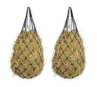 Qoncosy 2 Pack Hay Bags for Horses, Large Slow Feed Hay Nets, with Durable Mesh, Hanging Horse Feeder for Stable, Stall, Paddock