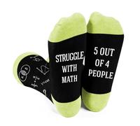 QONCV Maths Gifts Physics Gifts Chemistry Mathematical Formulas Sock Thank You Appreciation Halloween Birthday Christmas Stocking Fillers Presents