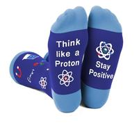 QONCV Physics Gifts Science Gifts for Adults Physical Positive Affirmation Socks for Men Present