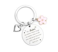 QONCV Sister Gifts, Best Special Big Little Sister Thank You Appreciation Birthday Christmas Valentine Galentine Gifts Presents from Brother Ideas