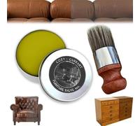 Qoobom Evergloss Furniture Repair Salve, Evergloss Leather Cream, Evergloss Leather Furniture Repair, Evergloss Leather & Furniture Repair Salve, Evergloss Furniture Salve for Leather (1Pcs)