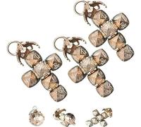 Qoobom Mini Masonic Transforming Sphere Pendant, Transformative Design - From Sphere to Cross, Wearable Symbol of Fraternal Legacy, Vintage Freemasonry Jewelry for Men & Women (3)