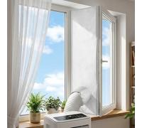 Qoosea AC Window Seal Kit, Portable Universal Air Conditioner Window Seal for Mobile Air Conditioner Unit and Tumble Dryer, Waterproof & Easy to Install, No Drilling Needed (500CM)