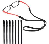 QOOSIKICC 8 Pcs Adjustable Glasses Straps for Men Women, Sunglasses Strap for Woman Men Sunglasses Strings, Universal Eyeglasses Straps Glasses Neck StrapsGlasses Strap Sports String Holder Retainers