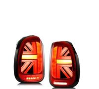 QOPUYNH Tail light assembly Pair LED Taillight Assembly for Mini for Countryman R60 2010-2016 LED Running Light Turn Signal Brake Reverse Fog Light