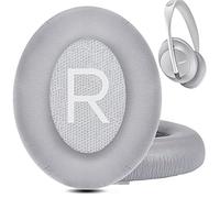 QOQOON Premium Replacement Earpads for Bose 700 Upgraded Headphone Replacements Ear Pads Cushion for Bose NC700 Headphones Cushion for Noise Cancelling Headphones NC700 Luxurious Memory Foam (Silver)