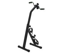 qorkhogr Exercise Bike For Seniors, Hand Arm Leg Knee Peddler, Upper Lower Limb Rehabilitation Machine, Adjustable Fitness Equipment For Seniors, Home Pedal Exercise Bike For Total Body Black