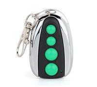 Qoroos 1 PC M12 Gate Remote Control Transmitter 433.92 MHz (Alkaline 27A Dry Battery) Garage Door Remote for Automatic Swing Sliding Gate Opener Compatible with Lockmaster Topens