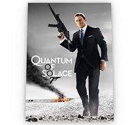 QOS James Bond POSTER Glossy Borderless of Various Sizes & Frame Option (A2 size 23.4 x 16.5 Inch / 594 x 420 mm, 01)