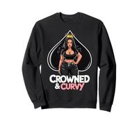 QOS Sexy Curvy Queen of Spades Sweatshirt