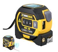 Qosigote Almighty Tools Tape Measure, 2025 New 3-in-1 Rangefinder with Led Display, The Almighty Ruler, Digital Tape Measure, Almighty Tools (Yellow 1Pc) (Yellow)