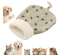 Qosigote Cozy Pet Nest for Small Cats And Dogs, Cat Sleeping Bag, Dog Sleeping Bag, Warm Indoor Cat Cave Bed, 360°Wrap Comfortable Pet Snuggle Sack (A,45 * 55CM)