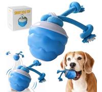 Qosigote Power Tail 2.0 Dog Toy, Barkzys 2025 New Interactive Toy, Dog Ball with Motion Activated, Moving Smart Squeaky Automatic USB Rechargeable for Small Medium (1pc)