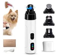 Qosigote Silent Groom Pro, Heusom Silent Groom Pro Dog Nails, USB Rechargeable Super Quiet Dog Nail Grinder, Claw Grinder Silent for Small Medium Large Dogs &Cats (1 Pc)