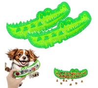 Qosigote Slow Feed Chew And Fetch, Dog Slow Feeder Puzzle Toy, Cat Puzzle Feeder, Promotes Slowly Eating, Reduces Stress, Perfect For Fetch, Chewing & Training, Teeth Cleaning (2pcs-a)