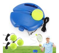 Qosneoun 2026 New Solo Tennis Trainer Rebounder Ball, Portable Tennis Movement Trainer, Heavy Duty Self Tennis Practice Equipment for Driveway, Backyard & Home (2, A-Blue)