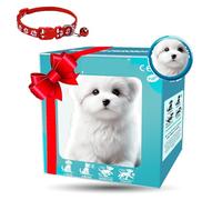 Qosneoun Nicco-My Realistic Robot Puppy, 2025 New Ai Robot Dog, Nicco Robots Dog, Acts Like a Real Dogs, Interactive Plush Robots Dogs for Adults,Walking, Barking, Tail Wagging (B)