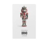 QOTOPGPG Brno, Czech Republic, Porcelain Nutcracker with Dragon Canvas Poster Bedroom Decor Landscape Office Room Decor Gift 16x24inch(40x60cm)