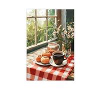 QOTOPGPG Swedish Fika Tradition Art Print Canvas Poster Wall Art Decor Print Picture Paintings for Living Room Bedroom Decoration 16x24inch(40x60cm)