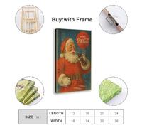 QOTOPGPG Vintage Coca Cola - Retro Coca Cola Advert Canvas Poster Bedroom Decor Landscape Office Room Decor Gift 20x30inch(50x75cm)