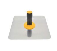QOTSTEOS Mortar Board Holder, Aluminium Plastering Hawk with Soft Grip Handle, Home Paint With Handle Finishing Plastering Tool for Cement, Mortar, Drywall