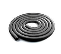 QOTSTEOS Vacuum Cleaner Hose, 2.5M EVA Flexible Vacuum Cleaner Hose Pipe Universal Wet & Dry Extra Long Hose for Industrial Vacuum Cleaner(Black)