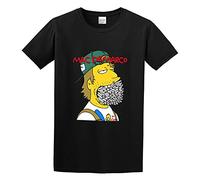 QOTTLE Mac Demarco Art Men's T-Shirt Black Graphic Unisex Tee Shirt L