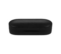 Qoukonao Contact Lens and Glasses Case,Artificial Leather 2-Layer Multi-Functional Container,Eyeglasses and Contact Lens Organizer | for Students Men Women School Travel Commuting Camping