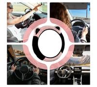 Qoukonao Cute Steering Wheel Cover,14.9 Inch Anti-Slip - Car Anti-Skid Steering Wheel Cover | for Women Truck SUV Minivan Sedan Trucks Road Trip