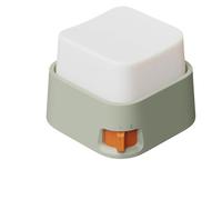 Qoukonao Desk Night Light | Stress Relief Mechanical Lantern,150h Runtime USB-C Cool Desk Lamp with Realistic Keyboard Click Sound,for Bedroom Workplace Nursery College Room Night Home Indoor Decor