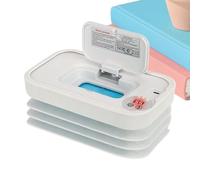 Qoukonao Diaper Warmer Wipes for Baby - Foldable Wipe Warmer Dispenser for Home,USB Charging Baby Product for Business Trips Camping Car Traveling