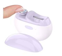 Qoukonao Electric Toenail Clippers - USB Rechargeable Toe Nail Trimmers Polisher for Seniors with Led Light | Precision Cutter Easy Grip Non Slip for Seniors Travel Babies Toddler Kids Elderly Adults