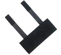 Qoukonao Hook and Loop Plate, Sturdy 2-Piece Padding - Label Plate Adapter Panel | For Backpack and Clothing Equipment Organisation Equipment Outdoor