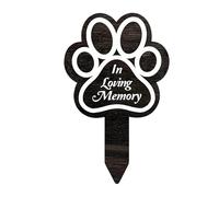 Qoukonao Pet Memorial Garden Stake, Dog Cemetery Garden Stake Memorial Yard Decorations, Pet Loss Outdoor Plaques, Outdoors Pet Grave Markers For Cemetery Yard