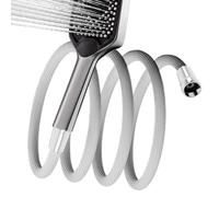 Qoukonao Shower Hose Replacement Detachable - Handheld Shower Head Hose | Braid Attachment Extender Nozzle Showerheads for Outdoor Kitchen Bathtub Sink Dorm Bath Rv