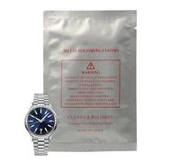 Qoukonao Watch Polishing Cloth - Silver Jewelry Cloth,Watch Scratch Repair Anti-Tarnish Wipes for Steel Brass Copper Goldware Silverware Earring Bracelet
