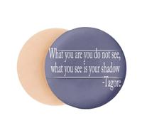 Qoutes Famous People Healing Can Not See The Shadow Air Cushion Makeup Foundation Sponge Powder Puff