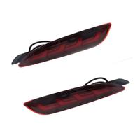 QOWIRUT Bumper Reflector Compatible With Mazda 6 2018 2019 2020 2021 1 Pair Brake Rear Eft Right Bumper Reflector Light Tail Brake Lamp Assembly(Red)