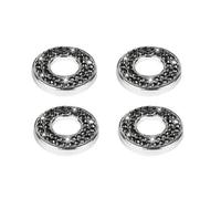 QOWIRUT Compatible with for E Class C Class GLS GLA CLA GLE Lift Bolt Sparkle Pull Rod Bling Car Door Lock Pin Ring Cover Crystal Decroation Car Door Pin Lock Knobs