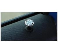 QOWIRUT Compatible with Mini for Cooper for F56 R60 Car Accessories Door Blot Lock Pins Knob Lift Cover Carbon Fiber Interior Decoration Car Door Pin Lock Knobs