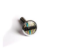 QOWIRUT Compatible with Mini for Cooper for F56 R60 Car Accessories Door Blot Lock Pins Knob Lift Cover Carbon Fiber Interior Decoration Car Door Pin Lock Knobs