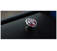 QOWIRUT Compatible with Mini for Cooper for F56 R60 Car Accessories Door Blot Lock Pins Knob Lift Cover Carbon Fiber Interior Decoration Car Door Pin Lock Knobs