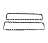 QOWIRUT Drive Chain Compatible With ZX 400 1990-2006 For ZRX-II 2003-2008 4x5 132L Link Motorcycle Silent Cam Camshaft Engine Timing Chain Motorbikes Accessories(Style-B)