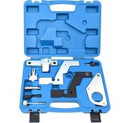 QOWIRUT Engine timing tool kit 13-Piece Diesel Engine Timing Lock Tool Set Compatible With BMW For X3 X5 E34 E36 E38 1.7L 2.0L 2.4L 2.5L 3.0L M41 M51 M47 M57 N47(9 pcs improved)